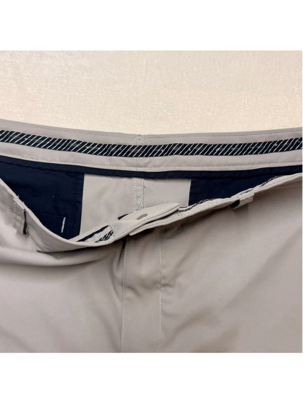 Men's‎ Bonobos Golf Gray Flat Front Shorts Waist 40
